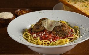 Order Spaghetti & Meatballs food online from Pizza Factory store, Show Low on bringmethat.com