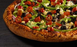 Order Greek Pizza food online from Pizza Factory store, Show Low on bringmethat.com