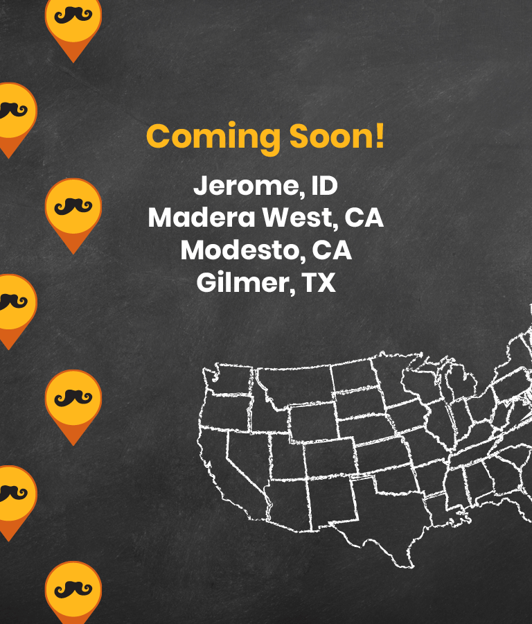 Pizza Factory locations coming soon: Jerome ID, Madera West CA, Modesto CA, Gilmer TX